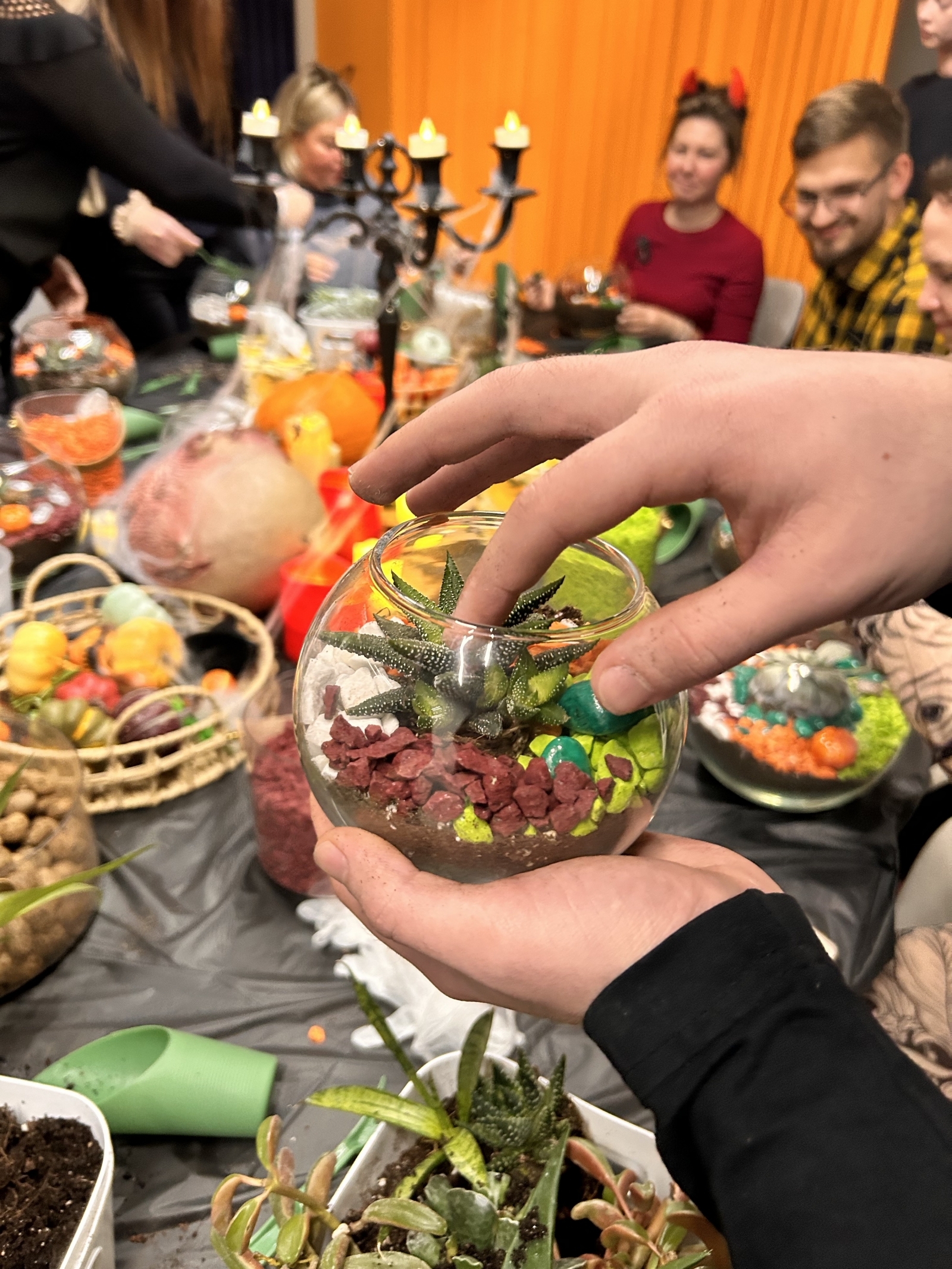 Мастер-класс «Флорариум»